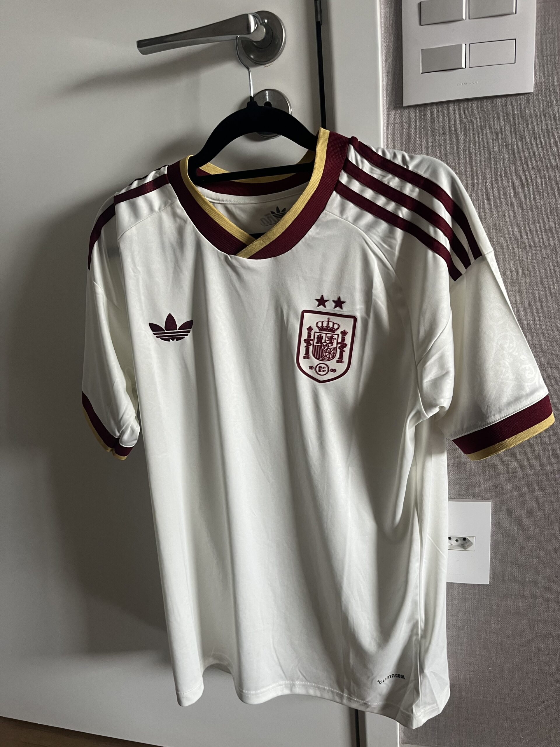 Camiseta Espanha Branca 2026