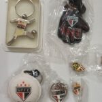 Kit 4 chaveiros e 2 pins SPFC