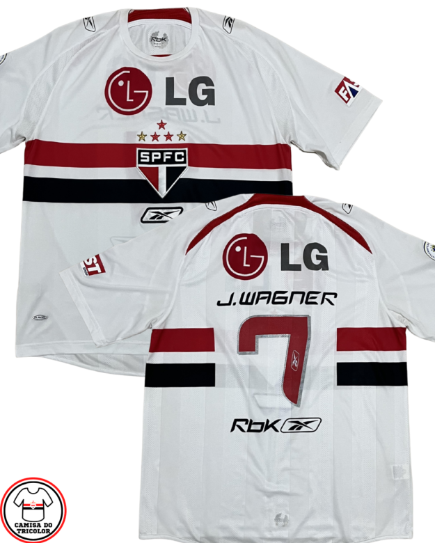 Camisa São Paulo Jorge Wagner Reebok 2008 De Jogo