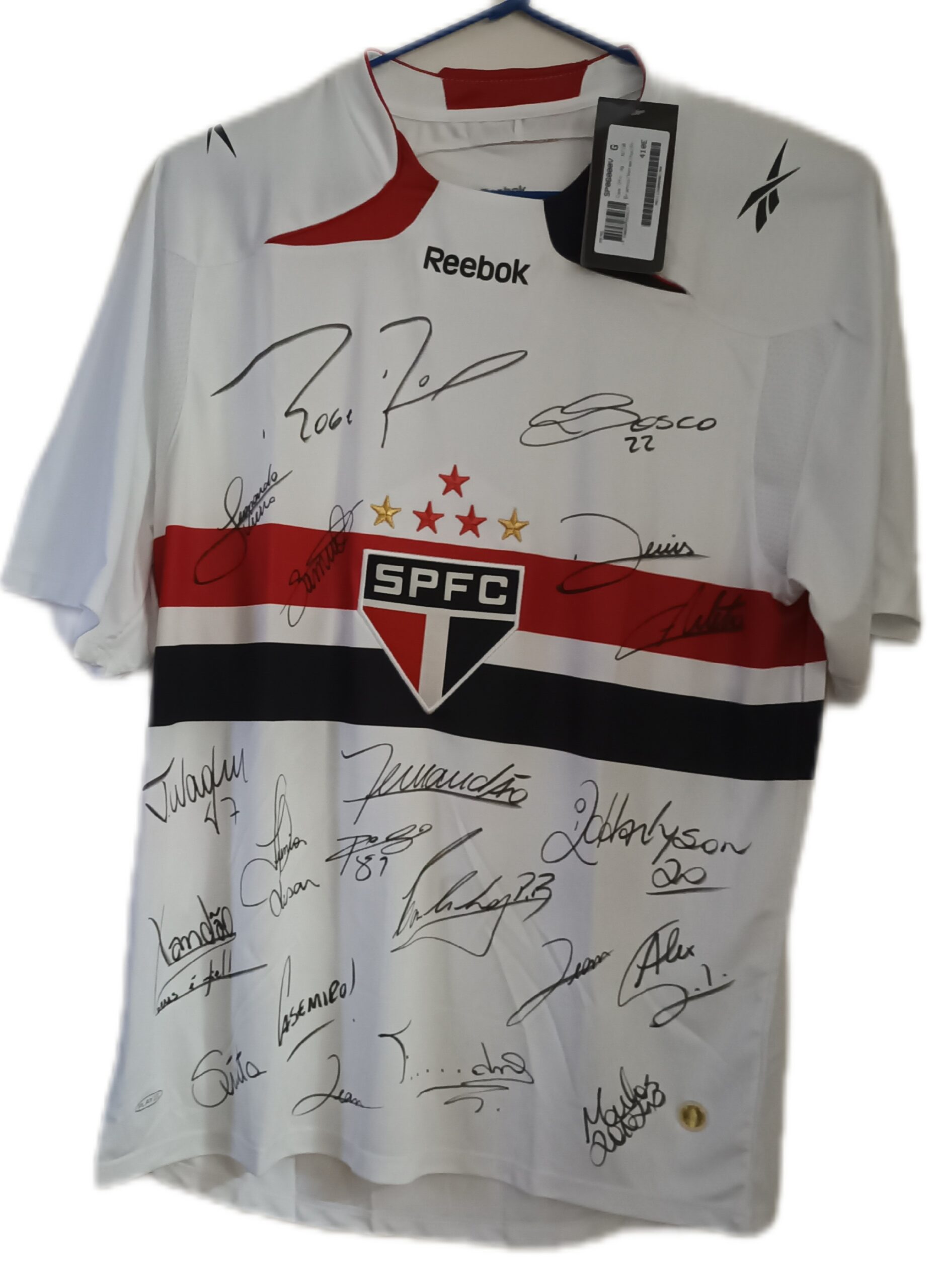 Camisa Autografada SPFC