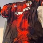 Camisa São Paulo 24, modelo jogador, tamanho GG